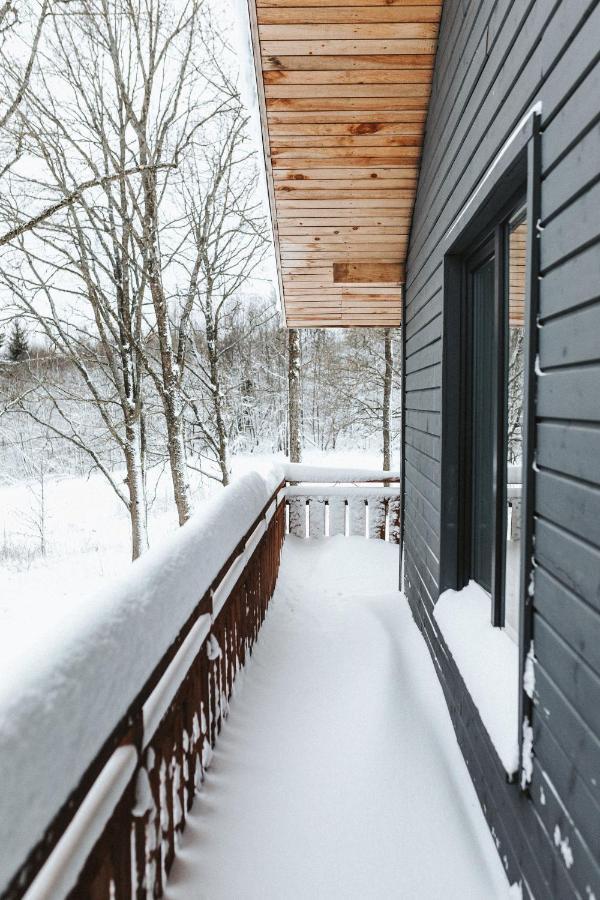 Sniegi Apartments With Sauna Madona Exterior foto